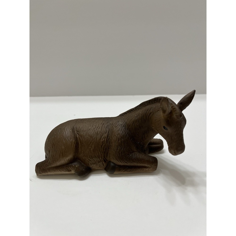 Christmas Grandeur Noel Donkey Nativity Replacement Piece Porcelain 7x3.5x3"